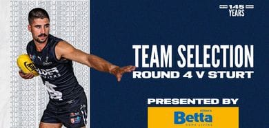 BETTA Teams Selection: Round 4 vs Sturt